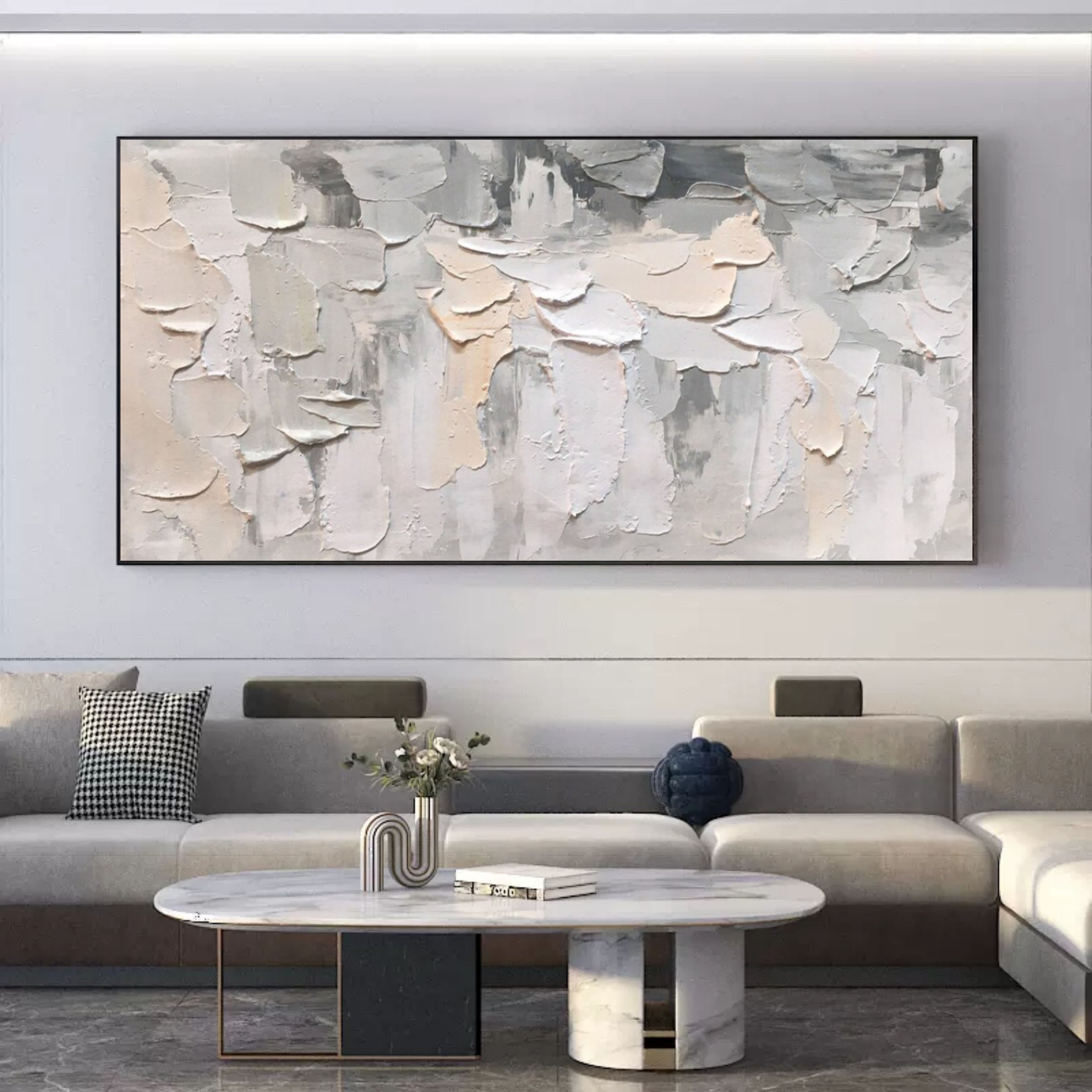 Plaster Art Texture Painting #VA 007